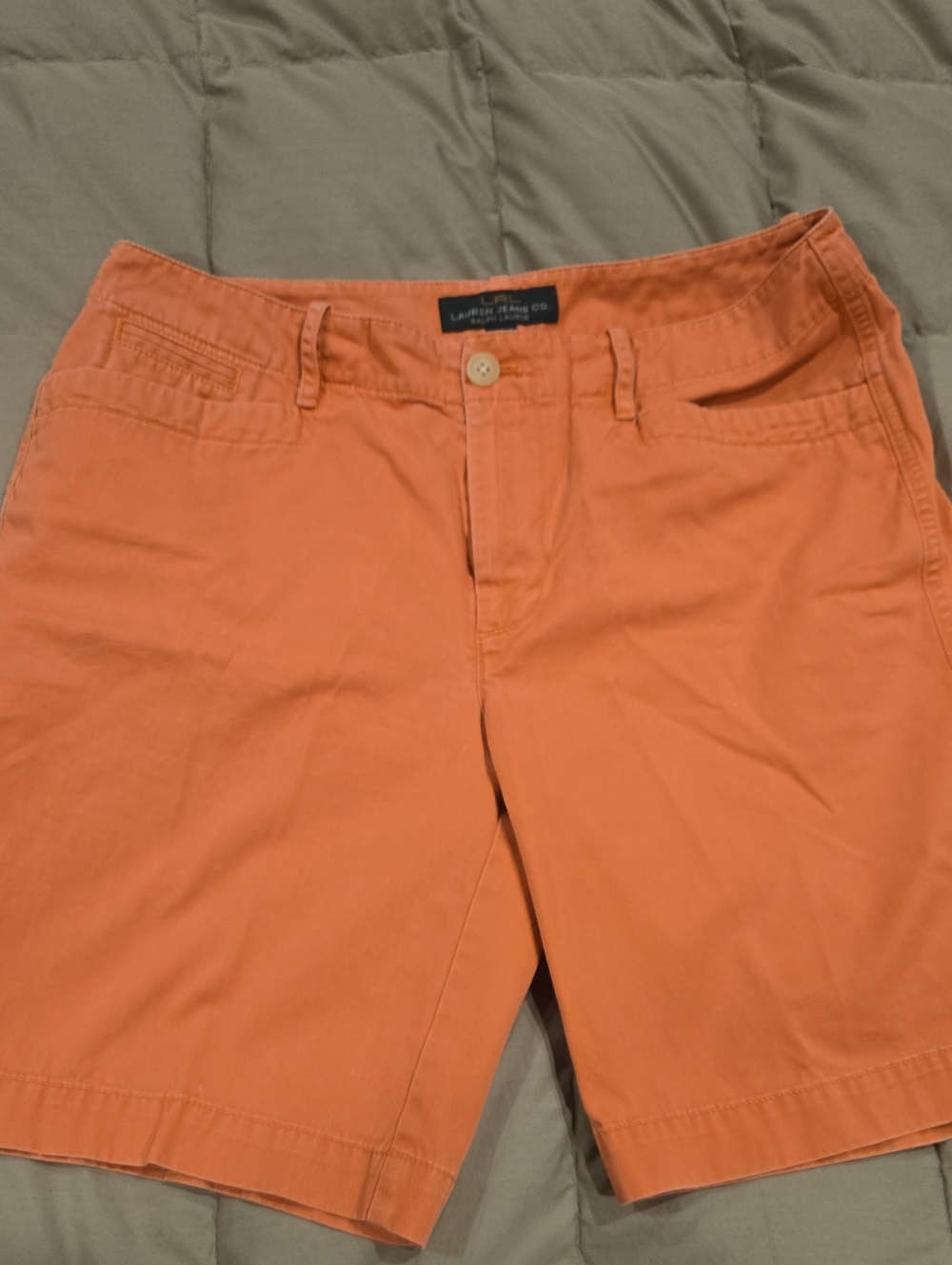 LRL Lauren Coral Shorts, Sz8